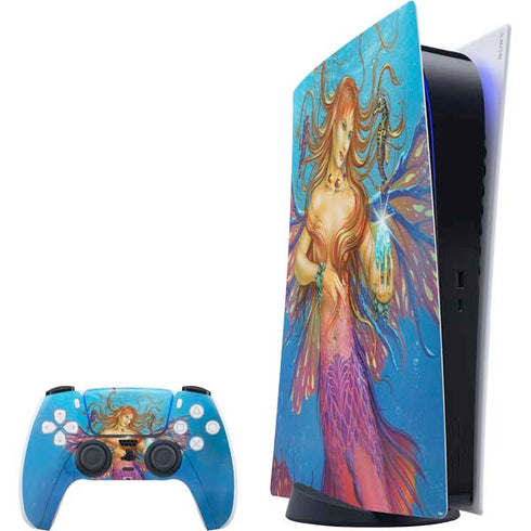Mermaid Water Fairy by Ed Beard Jr PlayStation PS5 Skins